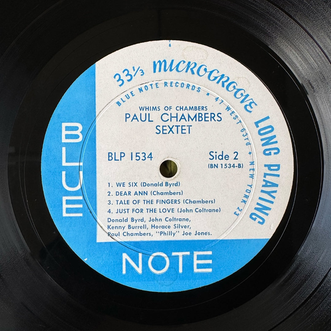 1534/ PAUL CHAMBERS - Whims of Chambers