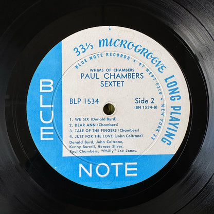 1534/ PAUL CHAMBERS - Whims of Chambers
