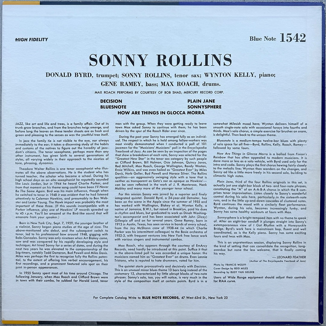 1542/ SONNY ROLLINS - Vol. 1