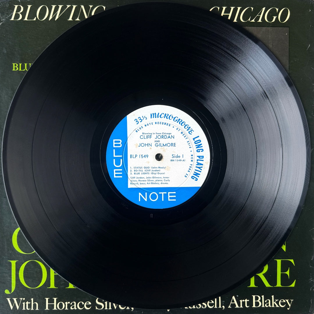 1549/ CLIFFORD JORDAN - Blowing from Chicago