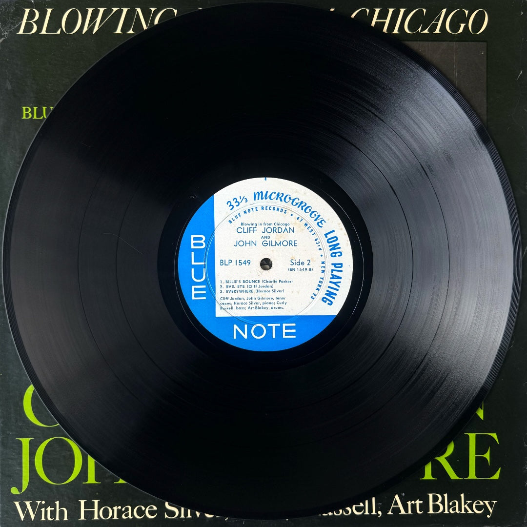 1549/ CLIFFORD JORDAN - Blowing from Chicago