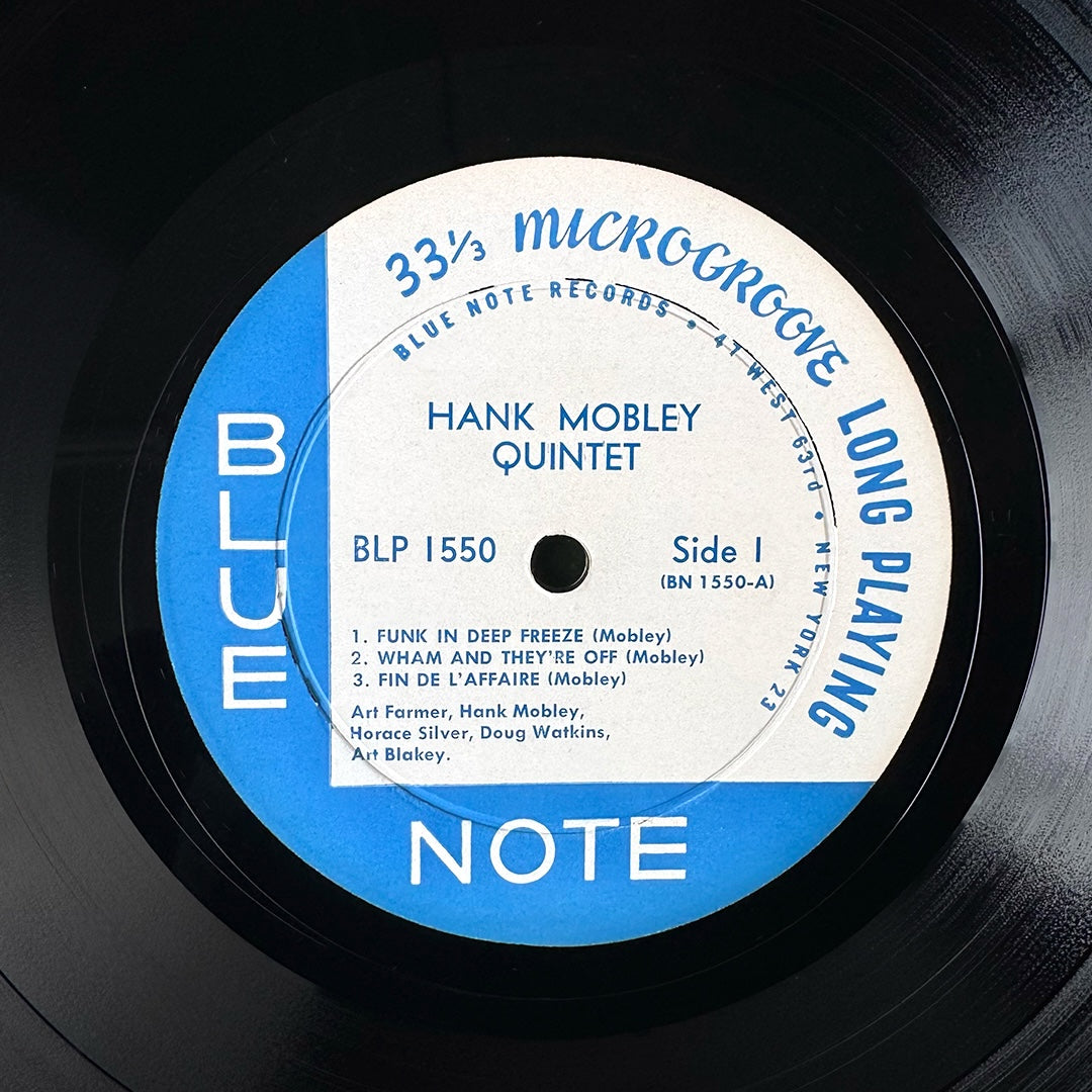 1550/ HANK MOBLEY - Quintet