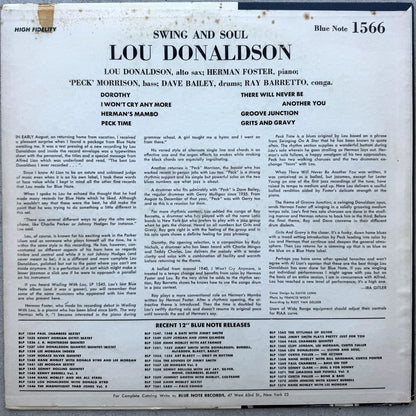 1566/ LOU DONALDSON - Swing and Soul