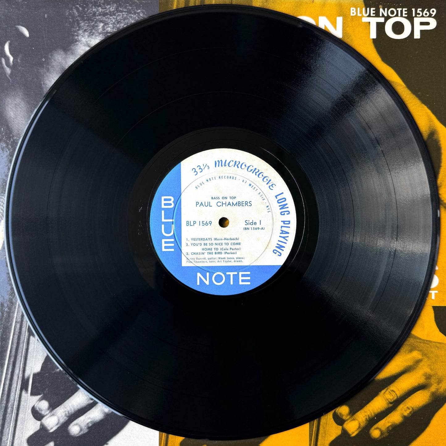 1569/ PAUL CHAMBERS - Bass on Top
