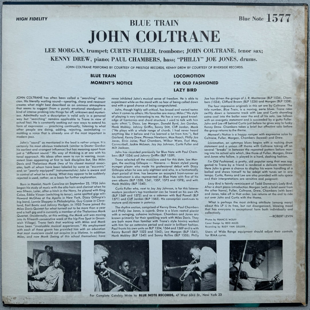 1577/ JOHN COLTRANE - Blue Train