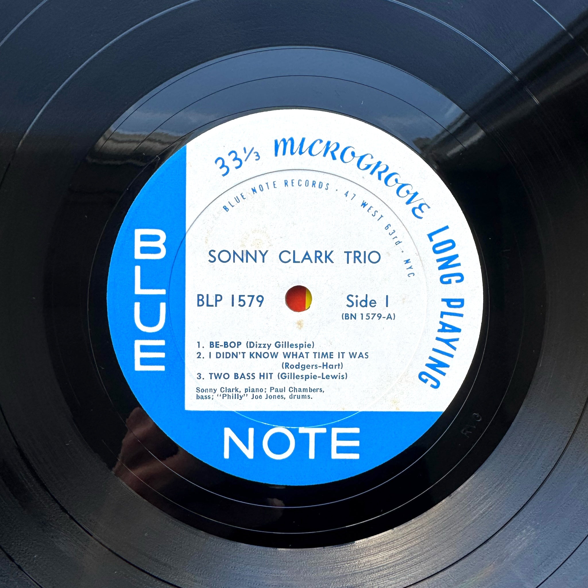 1579/ SONNY CLARK - Trio – 9M