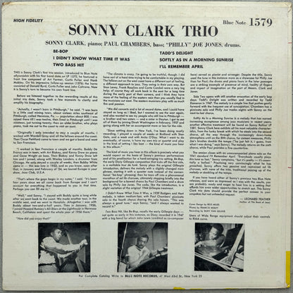 1579/ SONNY CLARK - Trio
