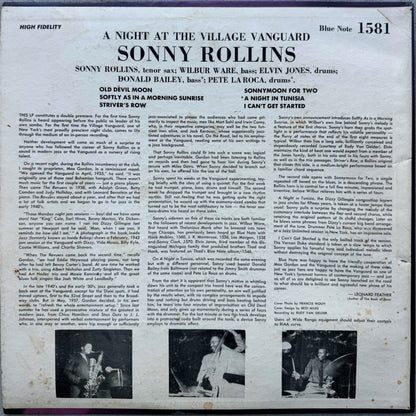 1589/ SONNY ROLLINS - A Night At The Village Vanguard