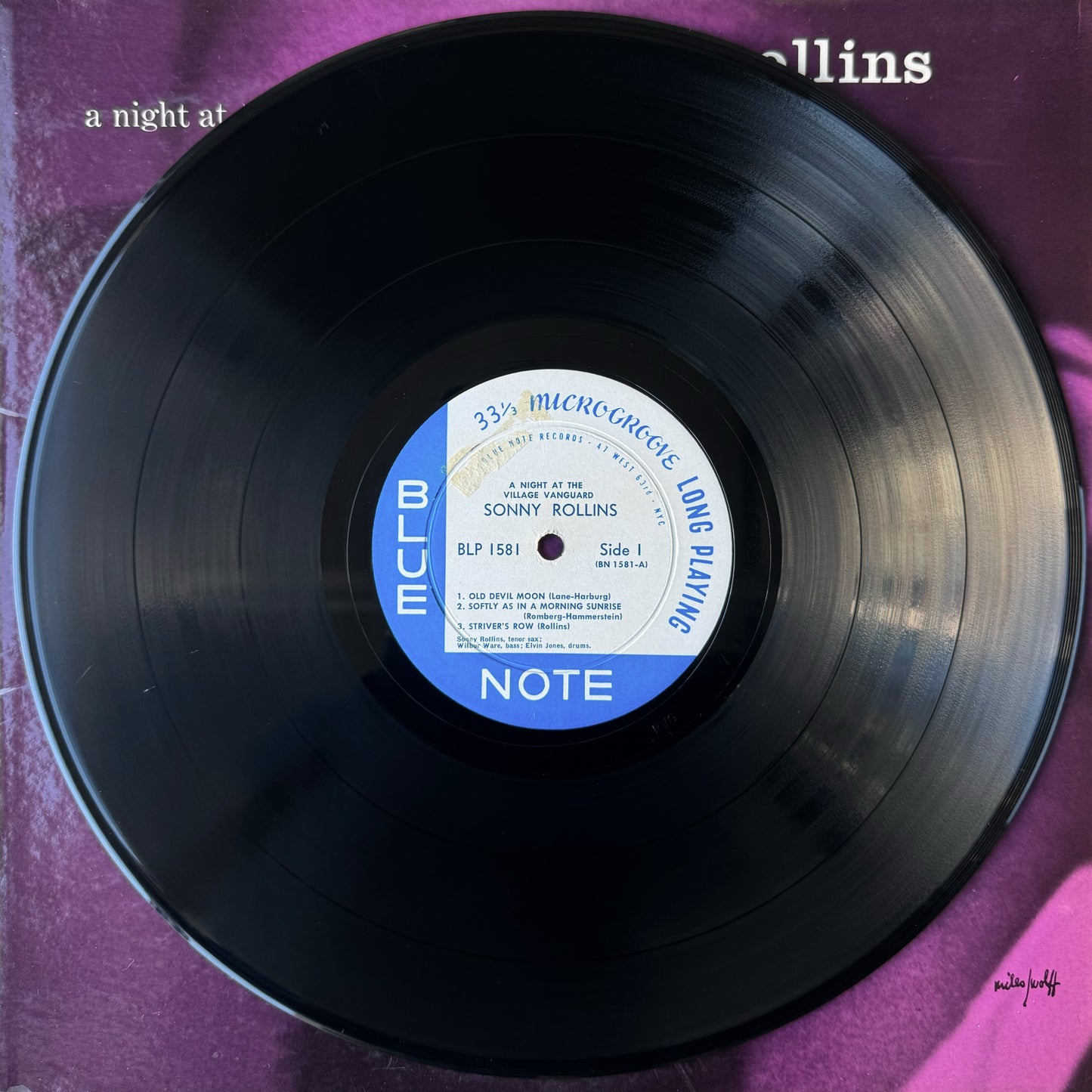 1589/ SONNY ROLLINS - A Night At The Village Vanguard