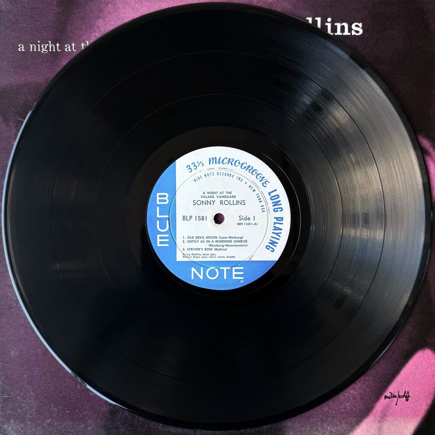 1581/ SONNY ROLLINS - A Night at the Village Vanguard