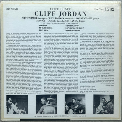 1582/ CLIFFORD JORDAN - Cliff Craft