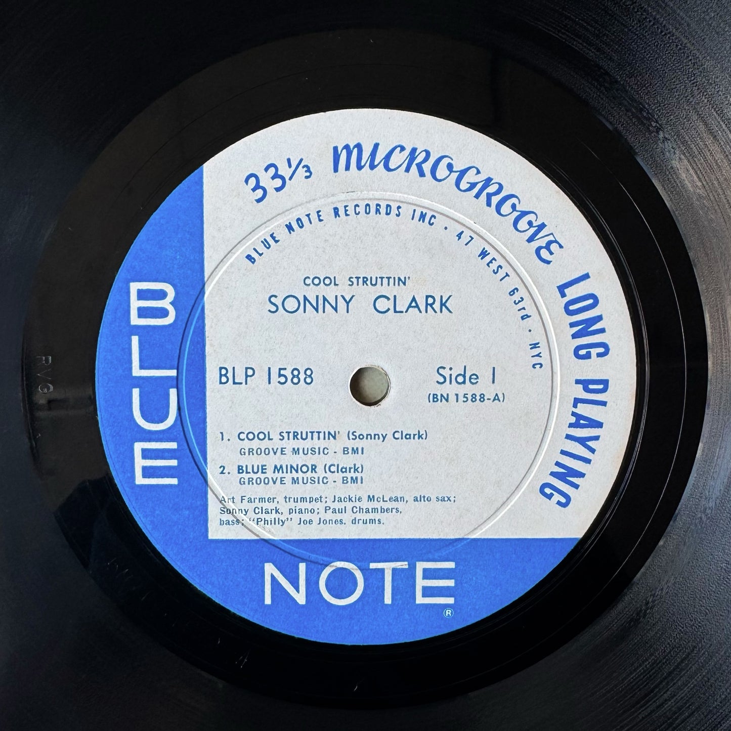 1588/ SONNY CLARK - Cool Struttin'