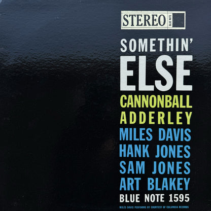 1598/ CANNONBALL ADDERLEY - Somethin' Else