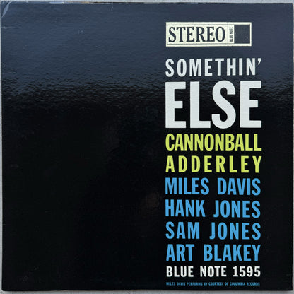 1598/ CANNONBALL ADDERLEY - Somethin' Else