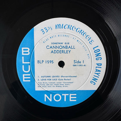 1595/ CANNONBALL ADDERLEY - Somethin' Else