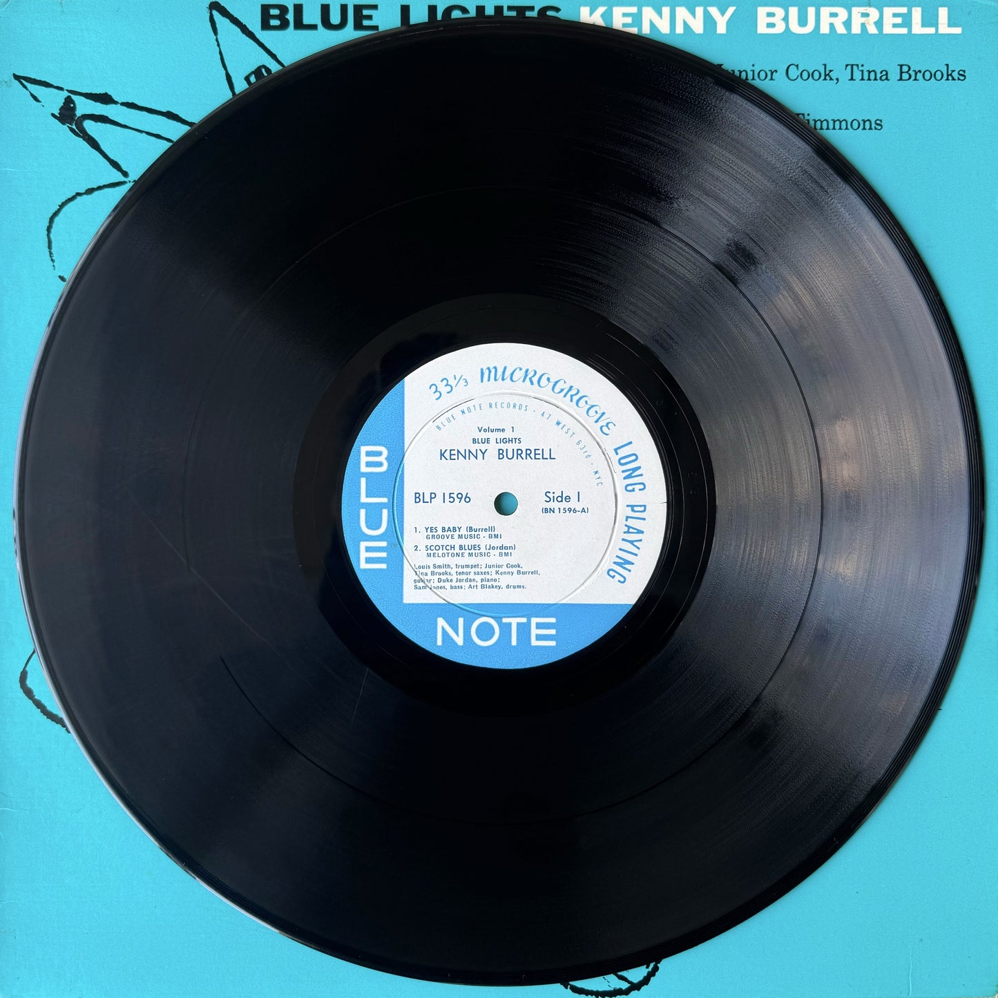 1596/ KENNY BURRELL - Blue Lights Vol. 1
