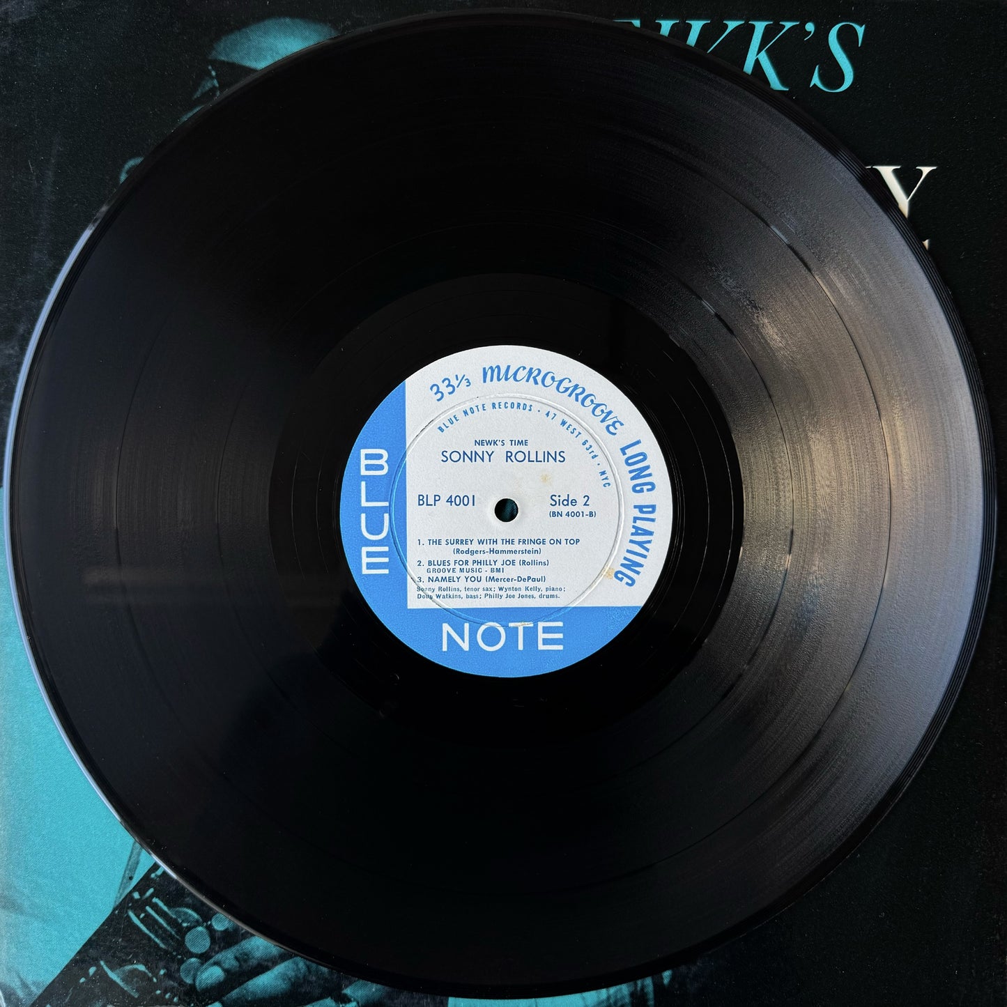 4001/ SONNY ROLLINS - Newk's Time