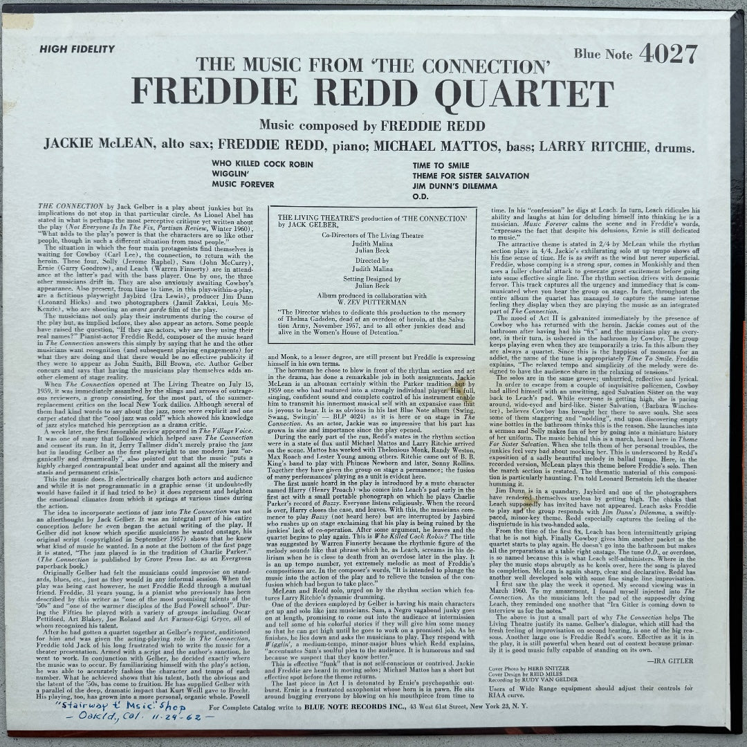 4027/ FREDDIE REDD - The Connection
