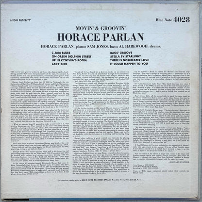 4028/ HORACE PARLAN - Movin' & Groovin’