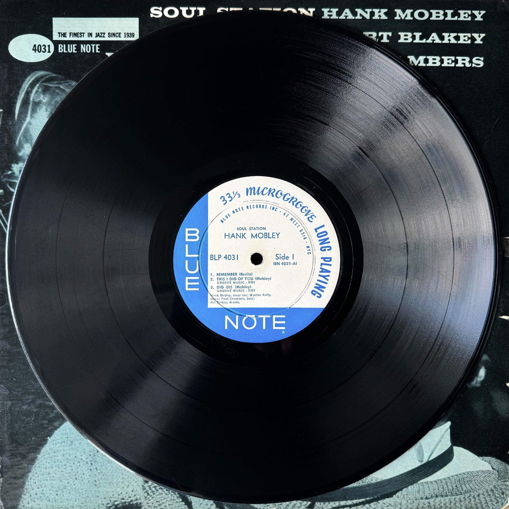 4031/ HANK MOBLEY - Soul Station – 9M