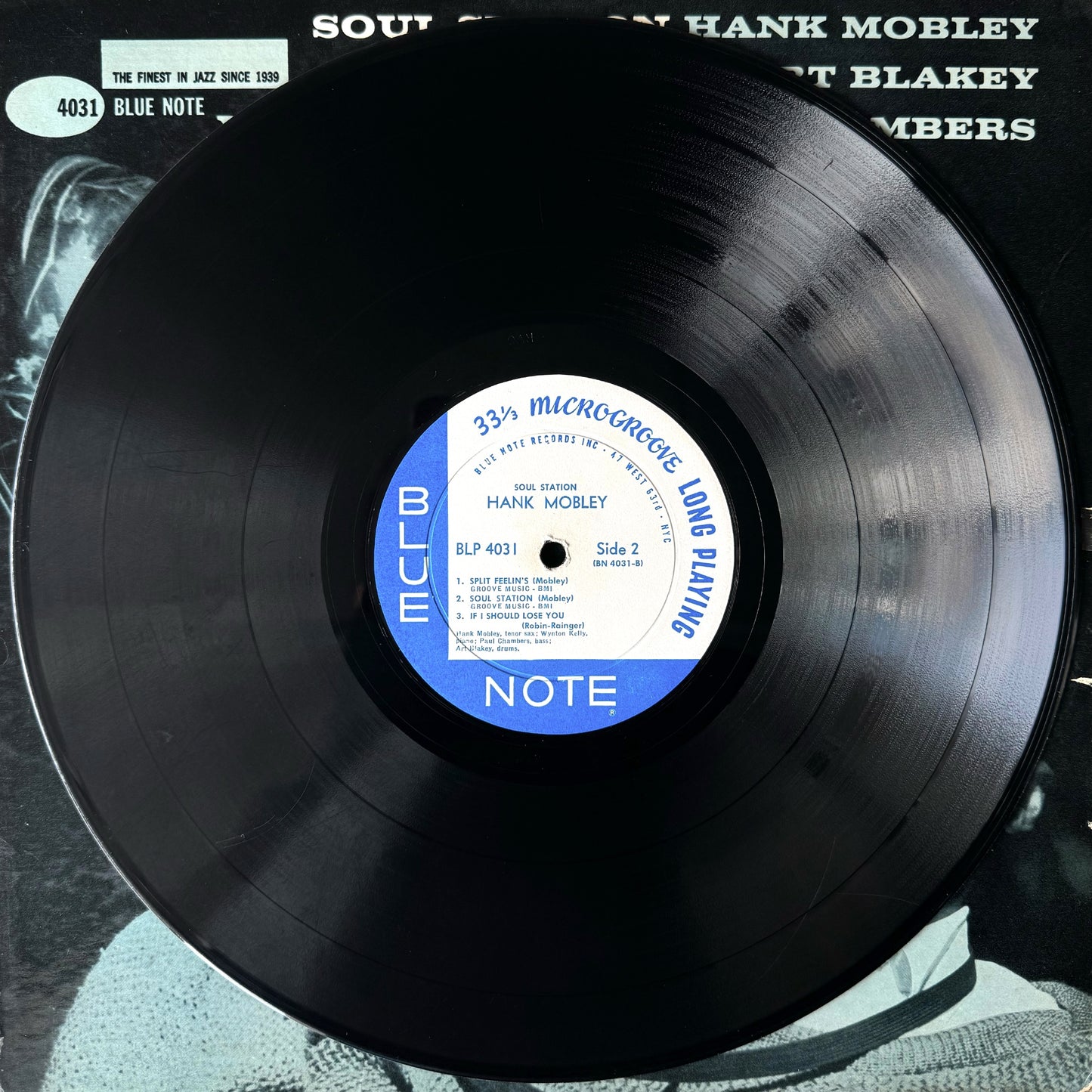 4031/ HANK MOBLEY - Soul Station