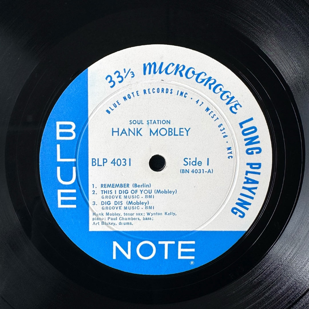 4031/ HANK MOBLEY - Soul Station