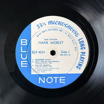 4031/ HANK MOBLEY - Soul Station