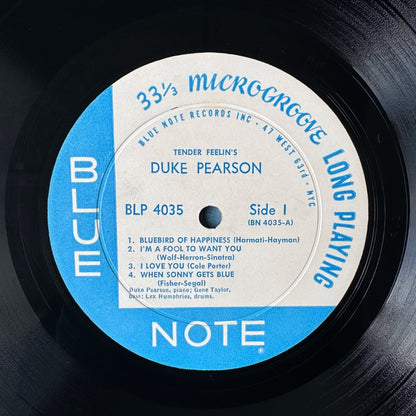 4035/ DUKE PEARSON - Tender Feelin's