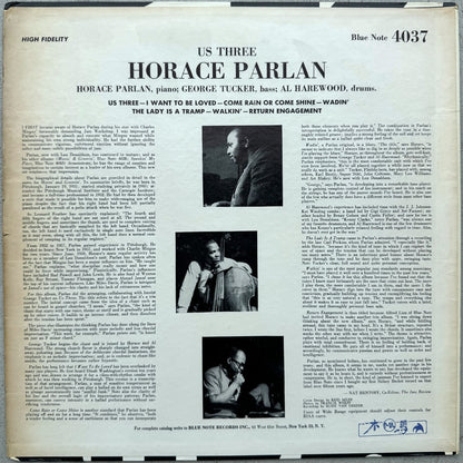 4037/ HORACE PARLAN - Us Three
