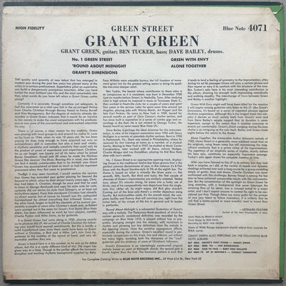 4071/ GRANT GREEN - Green Street