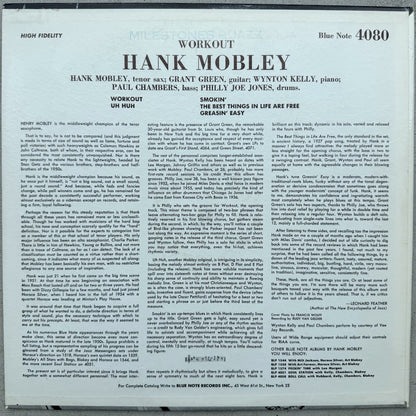 4080/ HANK MOBLEY - Workout