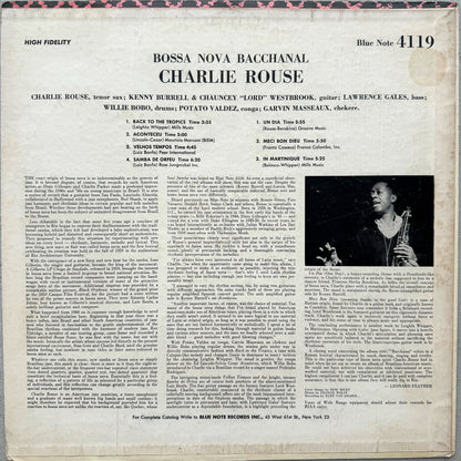 4119/ CHARLIE ROUSE - Bossa Nova Bacchanal
