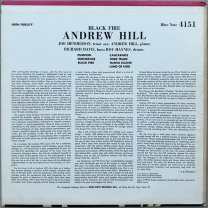 4151/ ANDREW HILL - Black Fire