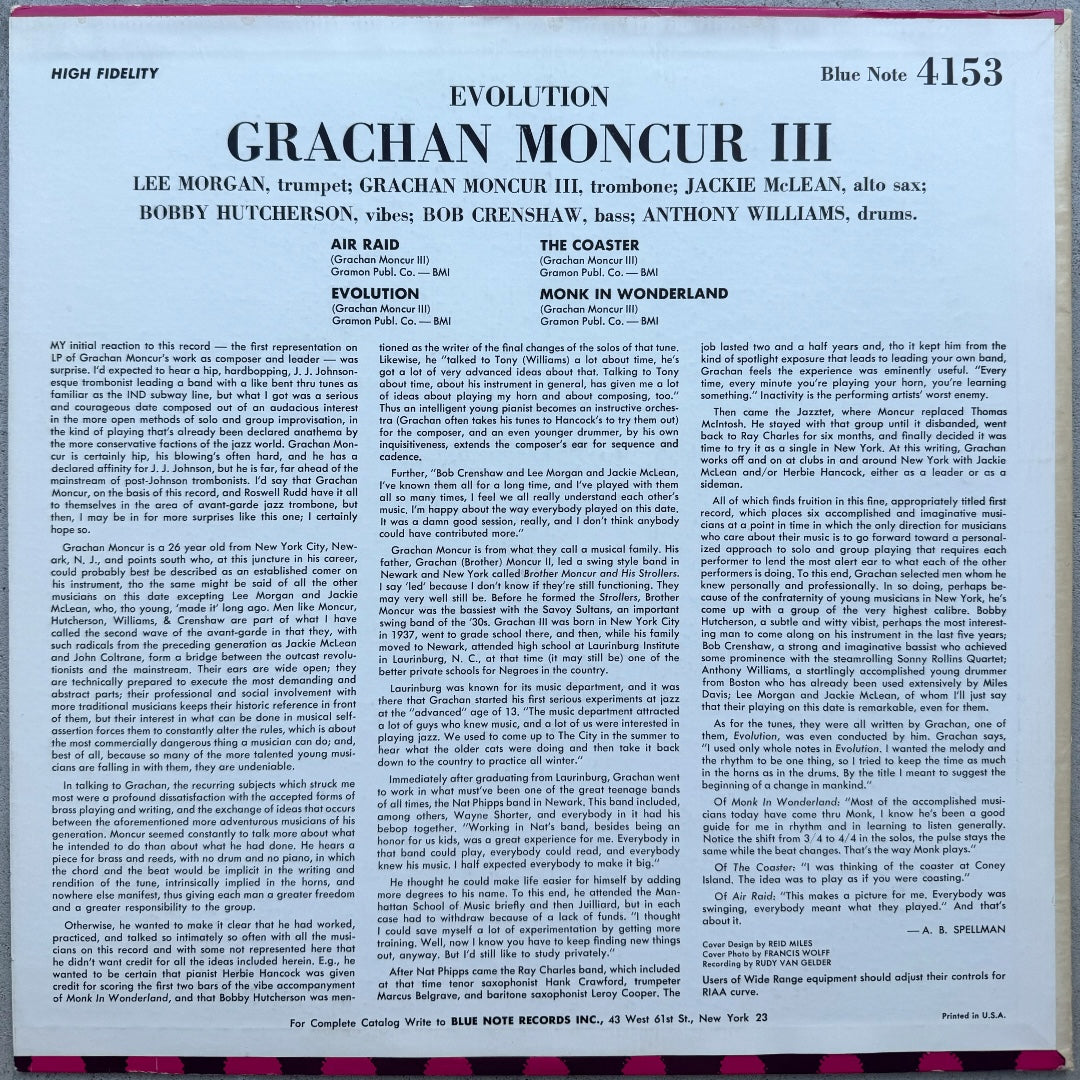 4153/ GRACHAN MONCHUR - Evolution