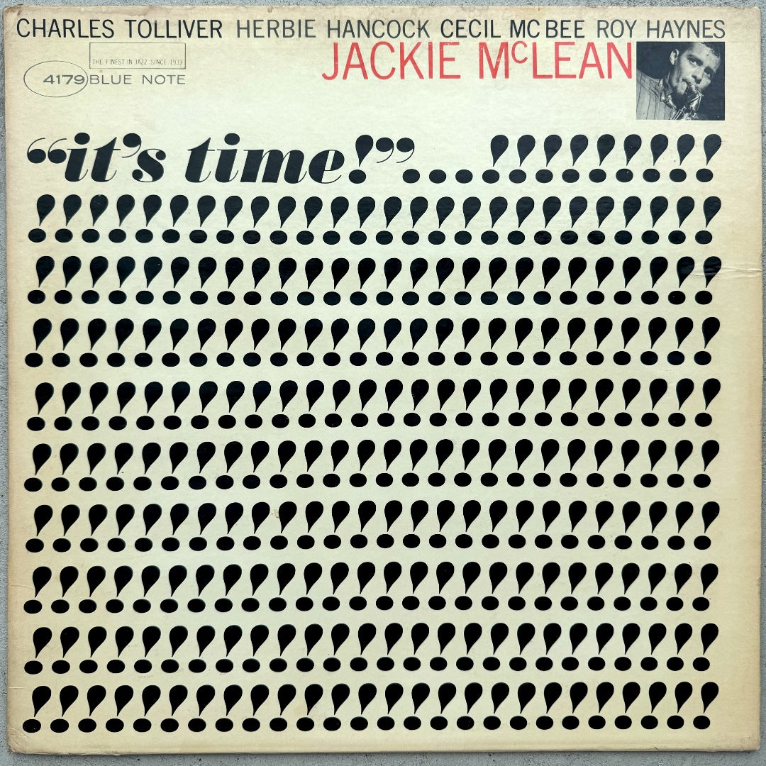 4179/ JACKIE MCLEAN - It's Time