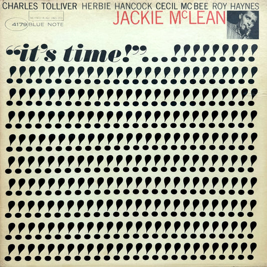 4179/ JACKIE MCLEAN - It's Time