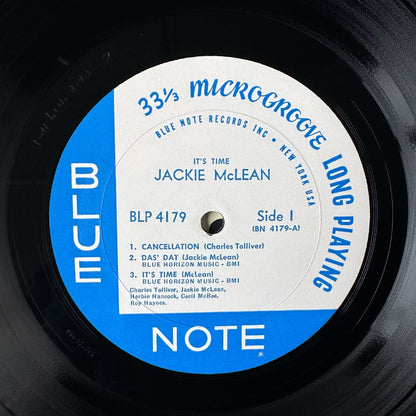 4179/ JACKIE MCLEAN - It's Time
