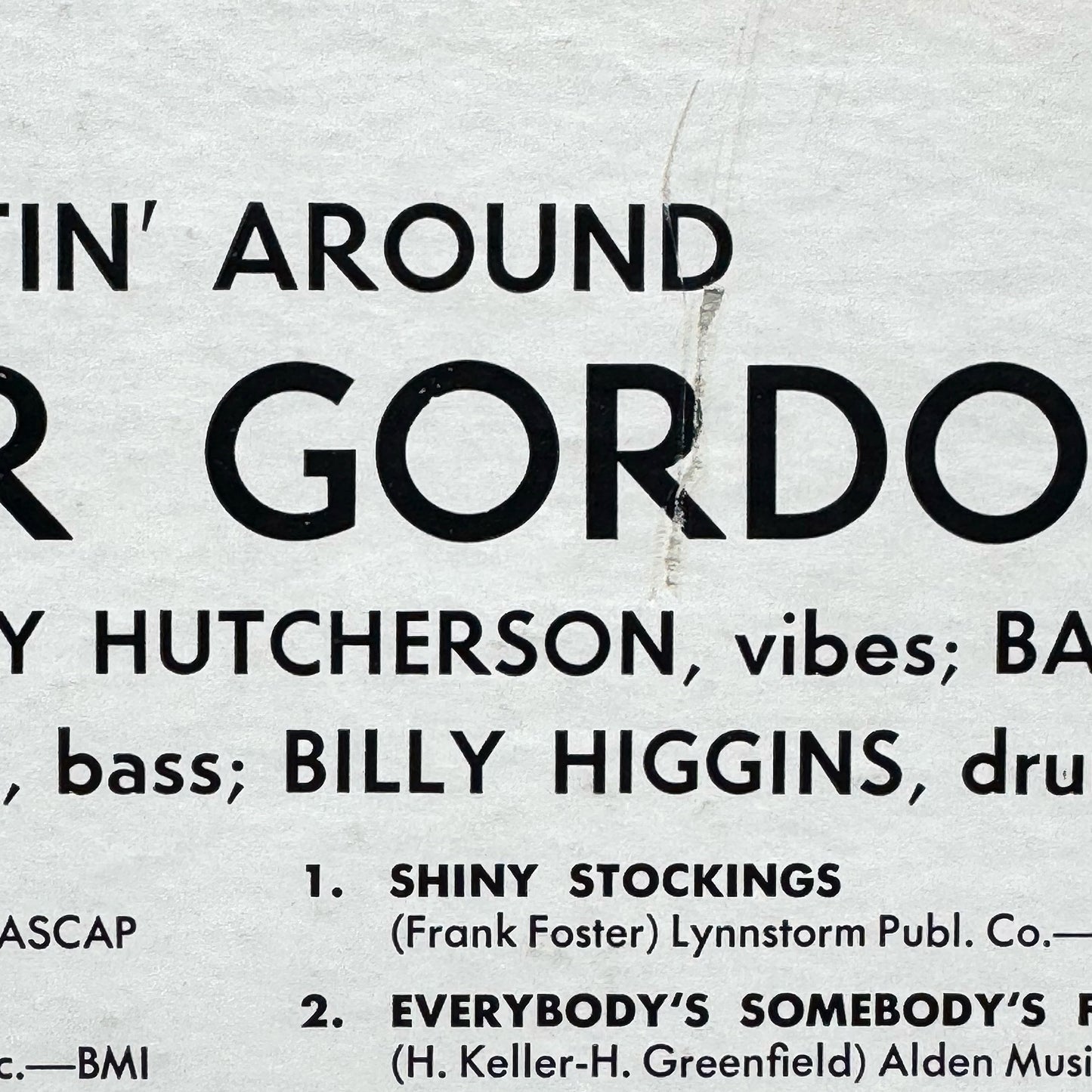 4204/ DEXTER GORDON - Gettin’ Around