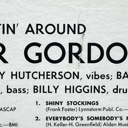 4204/ DEXTER GORDON - Gettin’ Around