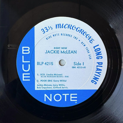 4215/ JACKIE MCLEAN - Right Now