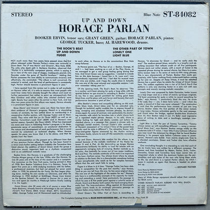 84082/ HORACE PARLAN - Up & Down