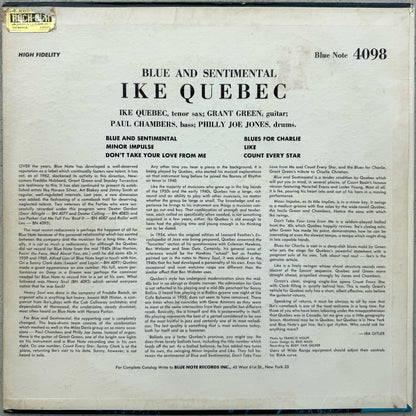 84098/ IKE QUEBEC - Blue and Sentimental