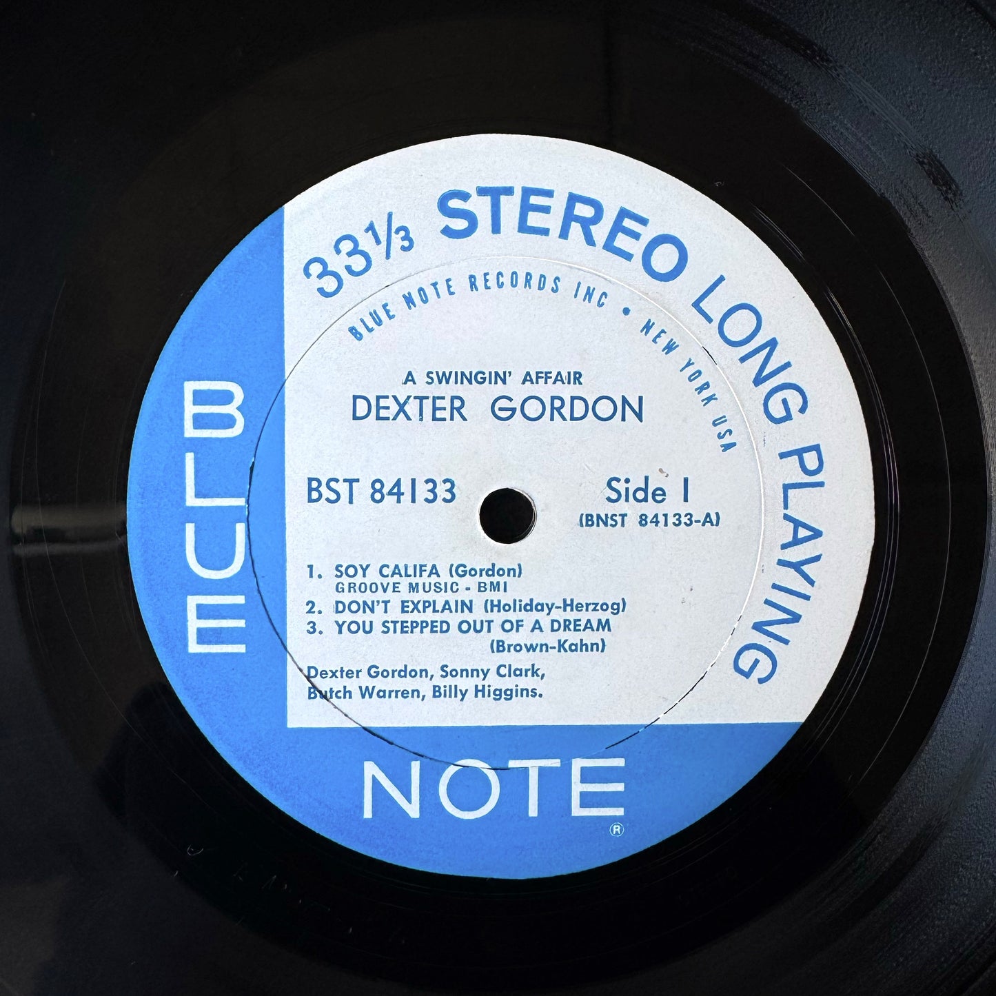 84133/ DEXTER GORDON - A Swingin' Affair
