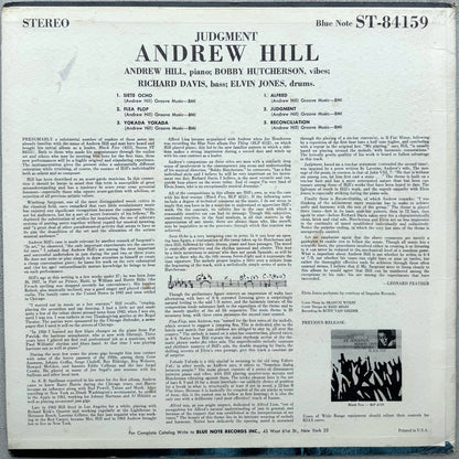 84159/ ANDREW HILL - Judgment