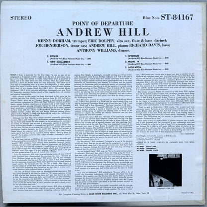 84167/ ANDREW HILL - Point of Departure