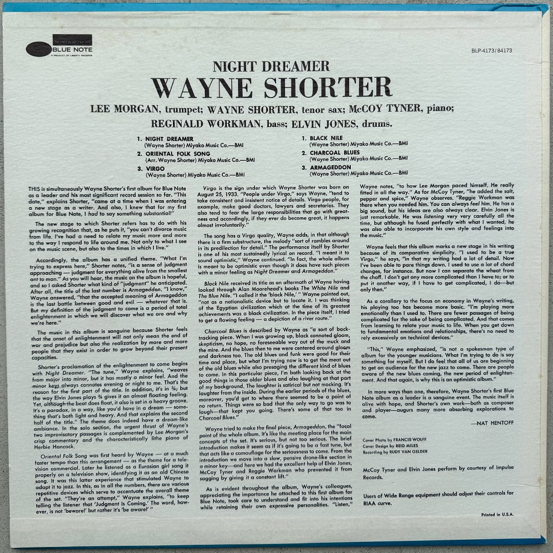 84173/ WAYNE SHORTER - Night Dreamer