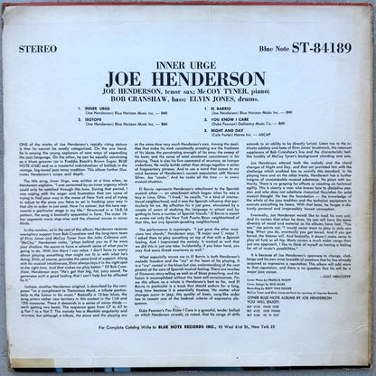 84189/ JOE HENDERSON - Inner Urge