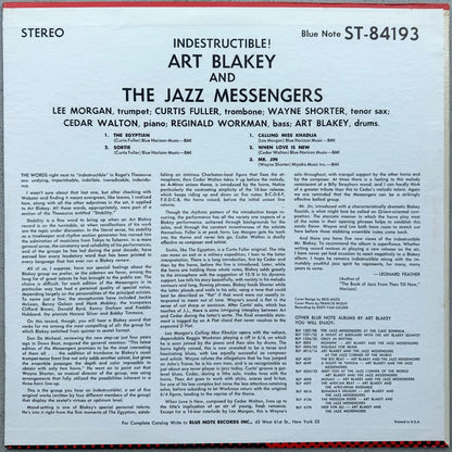 84193/ ART BLAKEY - Indestructible