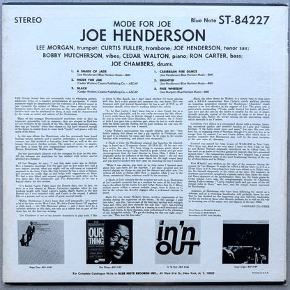 84227/ JOE HENDERSON - Mode For Joe