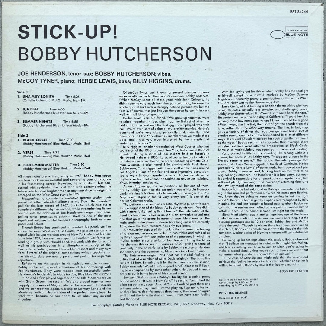 84244/ BOBBY HUTCHERSON - Stick-Up